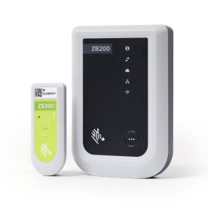 Sensore elettronico ZS300 con ZB200 per monitorare la temperatura dei prodotti movimentati