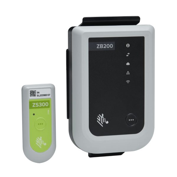 Sensore elettronico ZS300 con bridge ZB200 per monitorare la temperatura dei prodotti movimentati